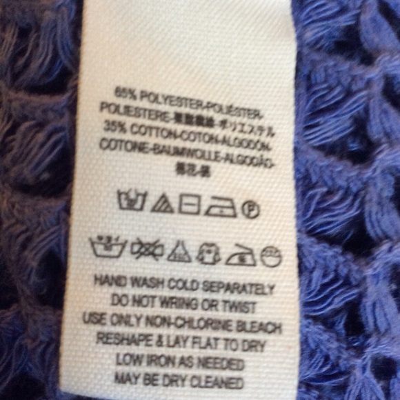 We the Free Crocheted Purple Top Size L - Picture 11 of 12